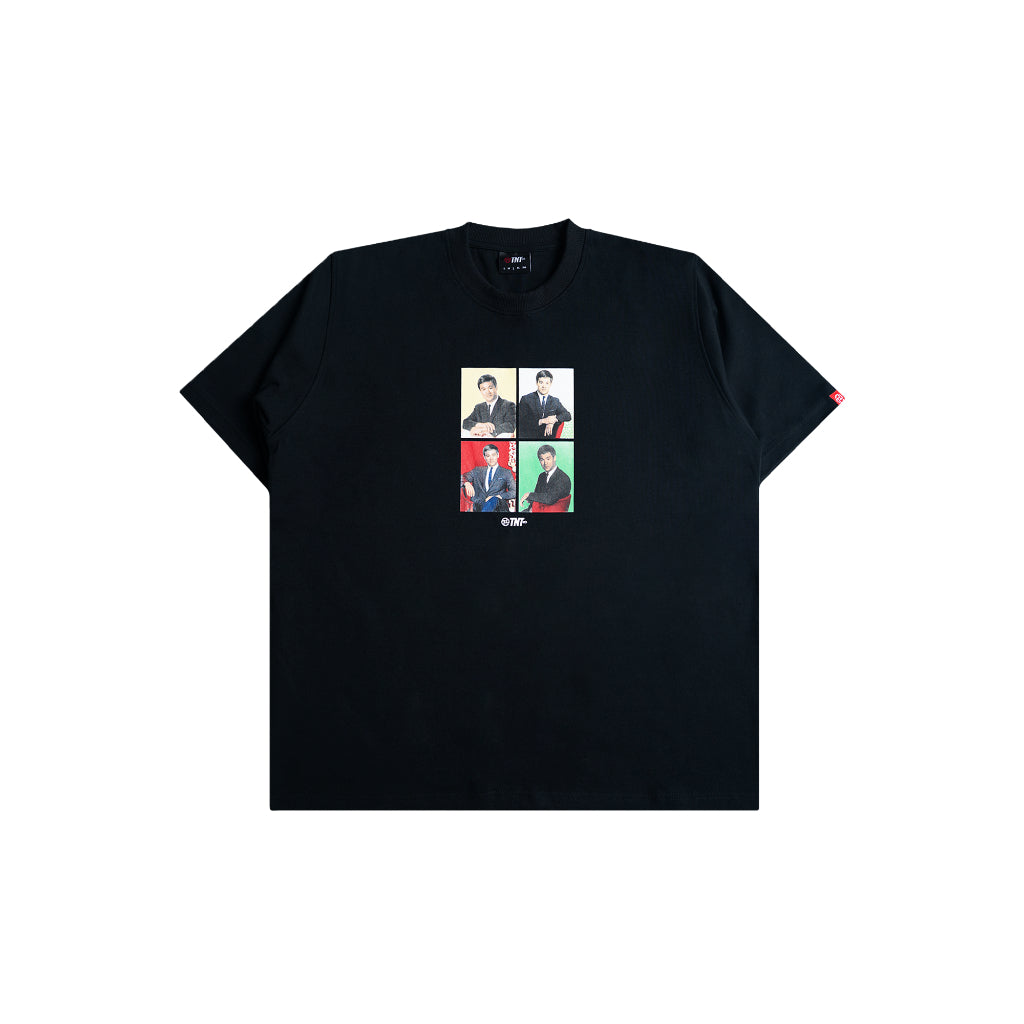 Man In Suit Tee (Black)