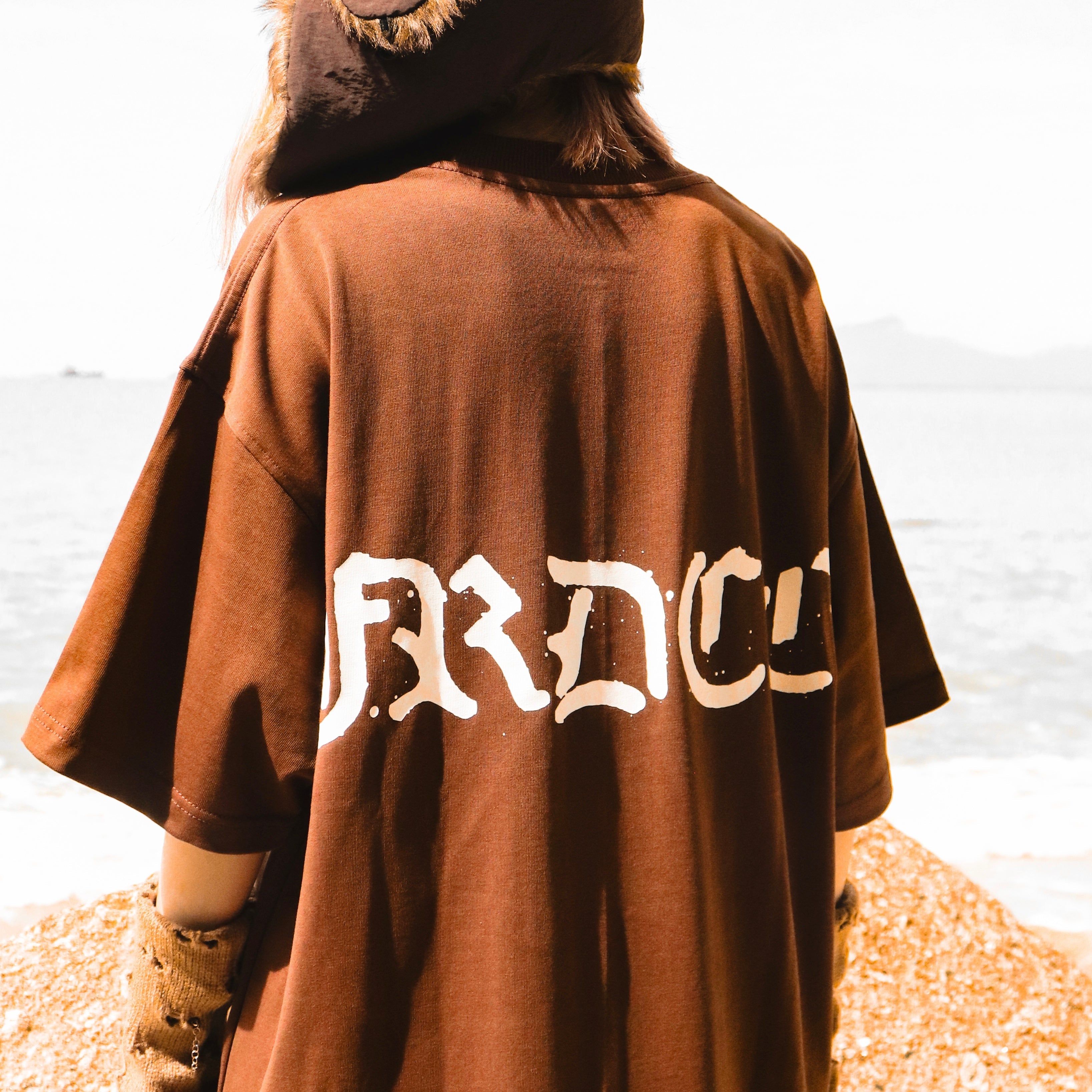 Demons Dust Essential Logo Tee Brown