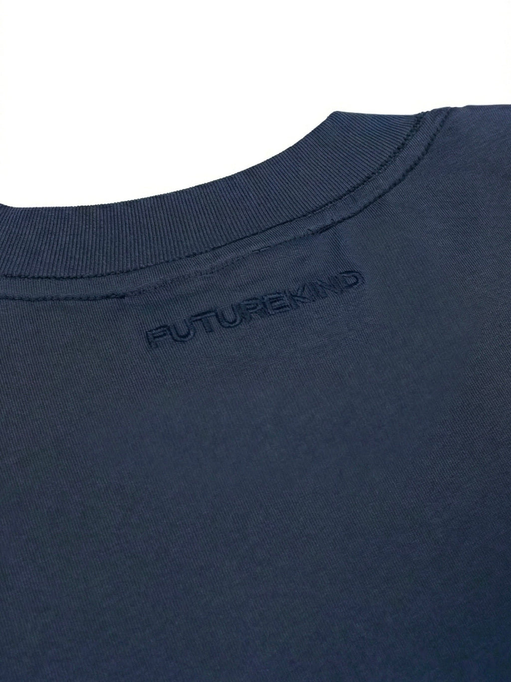 Essential Crop Tee - Midnight Blue