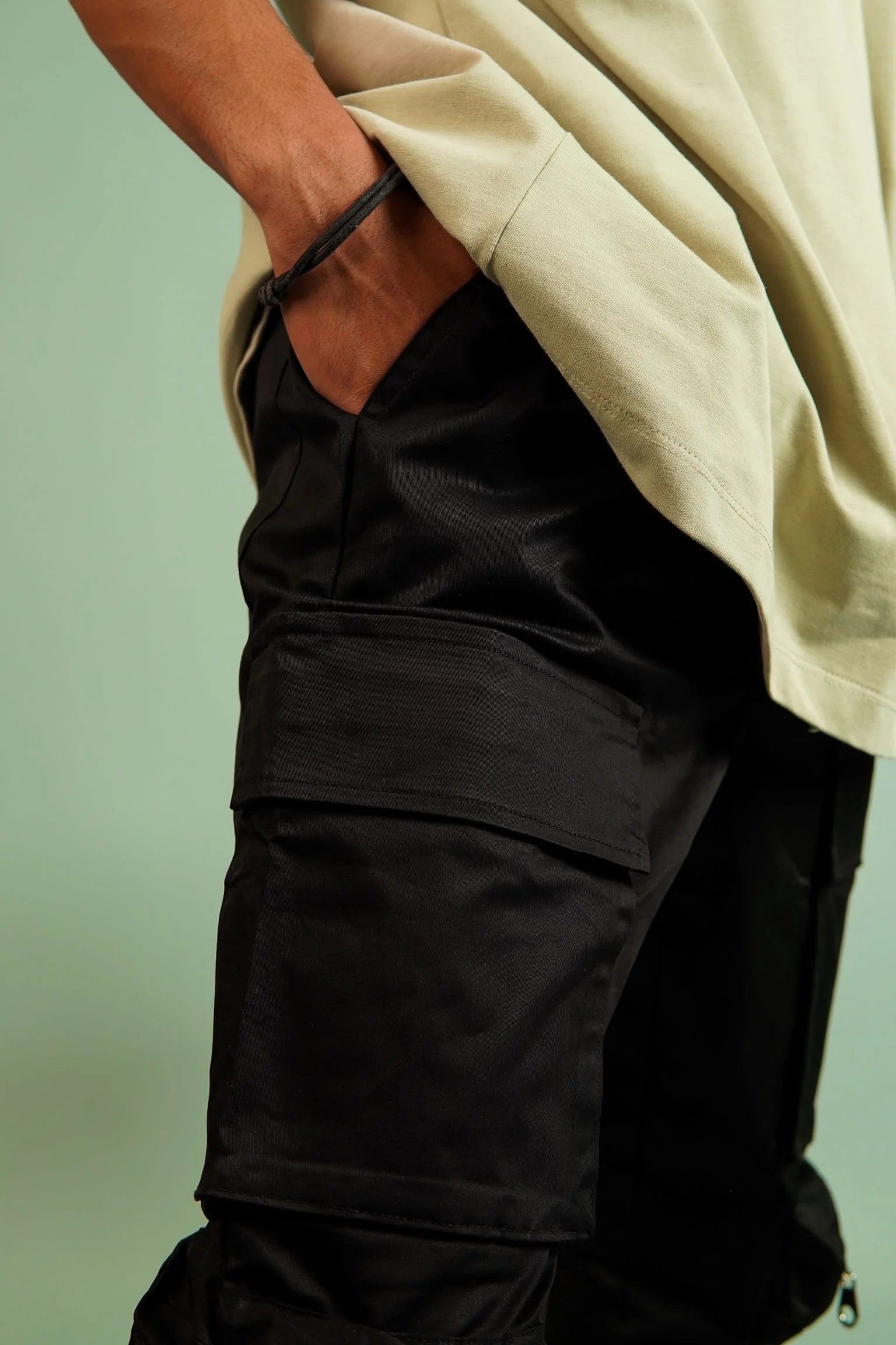 Combat Cargo Pants (Black)