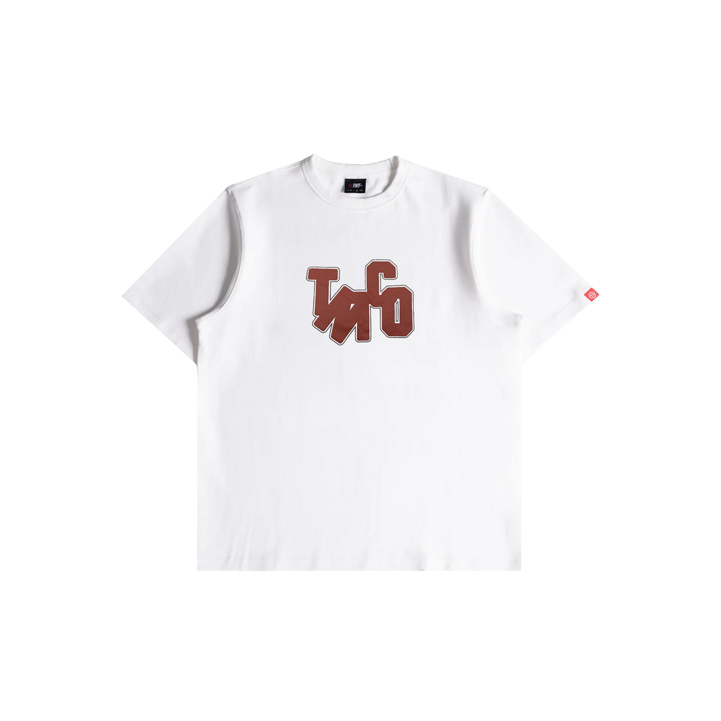 Construction Logo Tee (White)