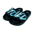 Stoned : Logo Sandals Black Tiffany
