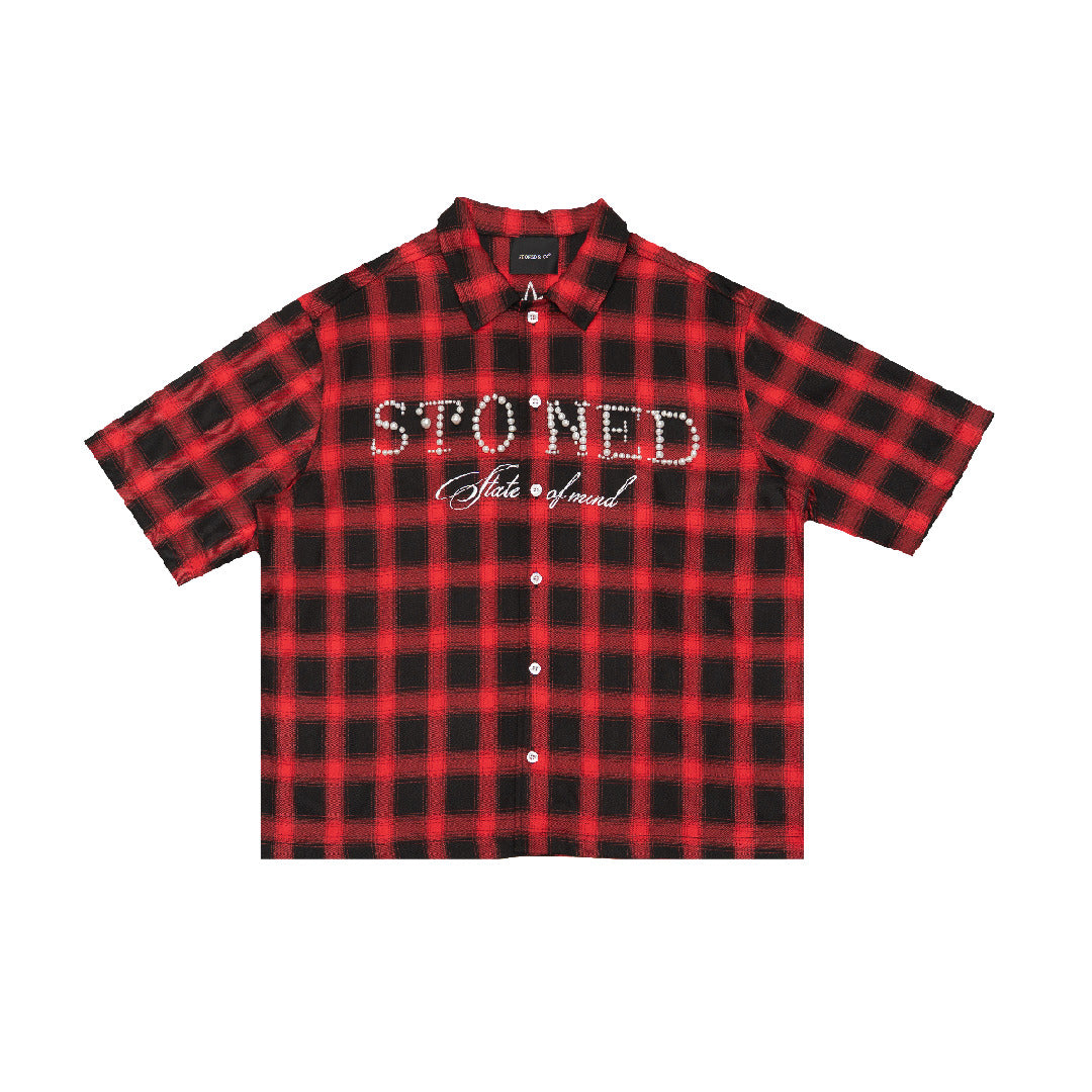 Blessed26 : Pearl Flannel Red