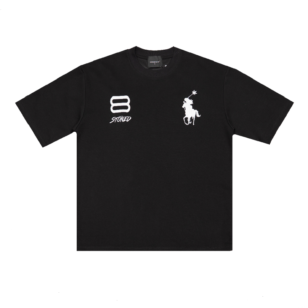 Dark Horse : Polo Tshirt Black