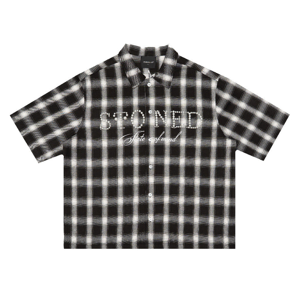 Blessed26 : Pearl Flannel White Black