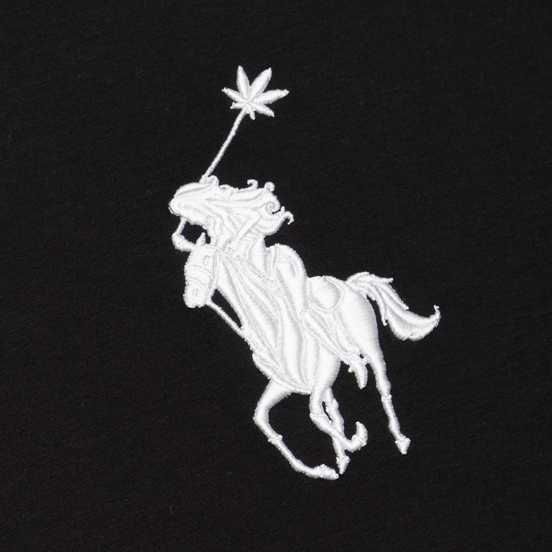Dark Horse : Polo Tshirt Black