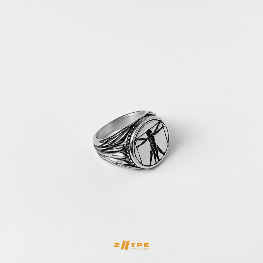 Vitruvian Ring (Silver)