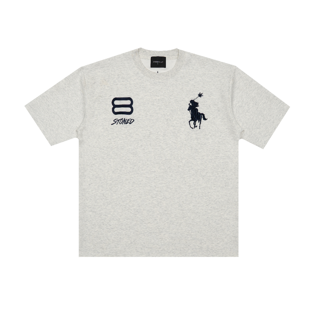 Dark Horse : Polo Tshirt Grey