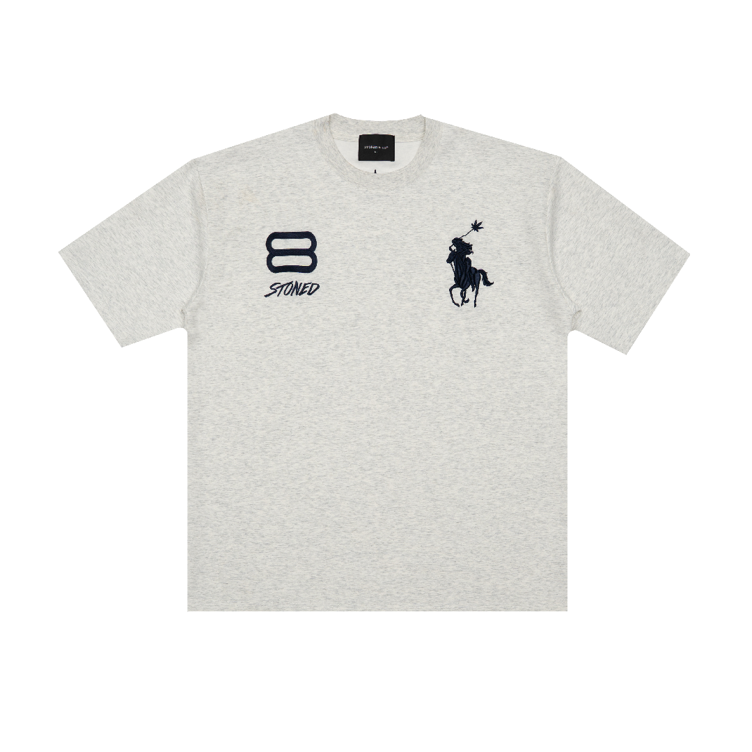 Dark Horse : Polo Tshirt Grey