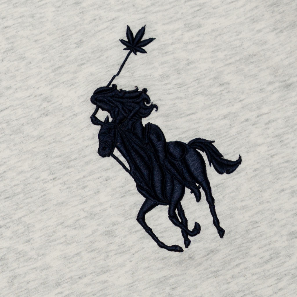 Dark Horse : Polo Tshirt Grey