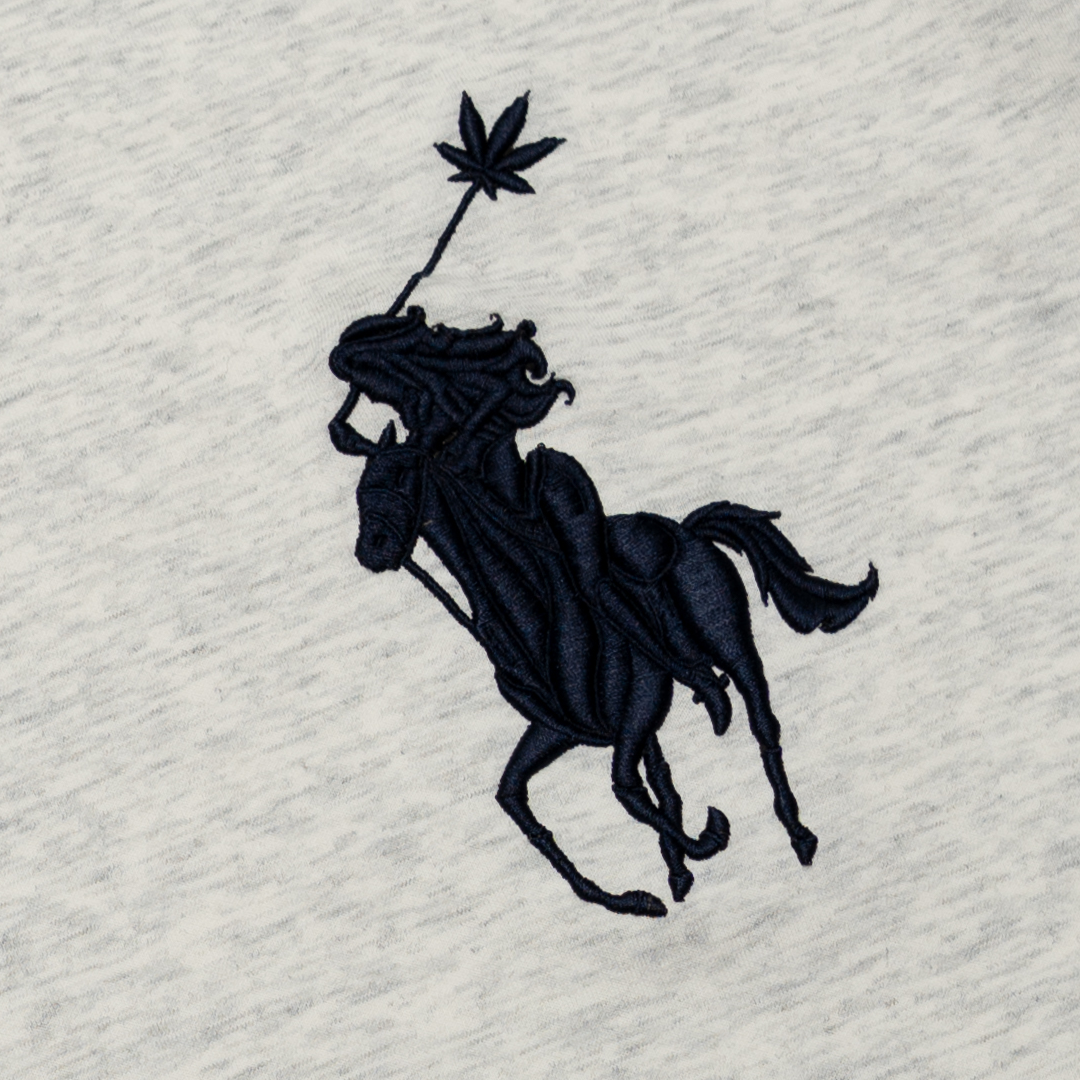 Dark Horse : Polo Tshirt Grey