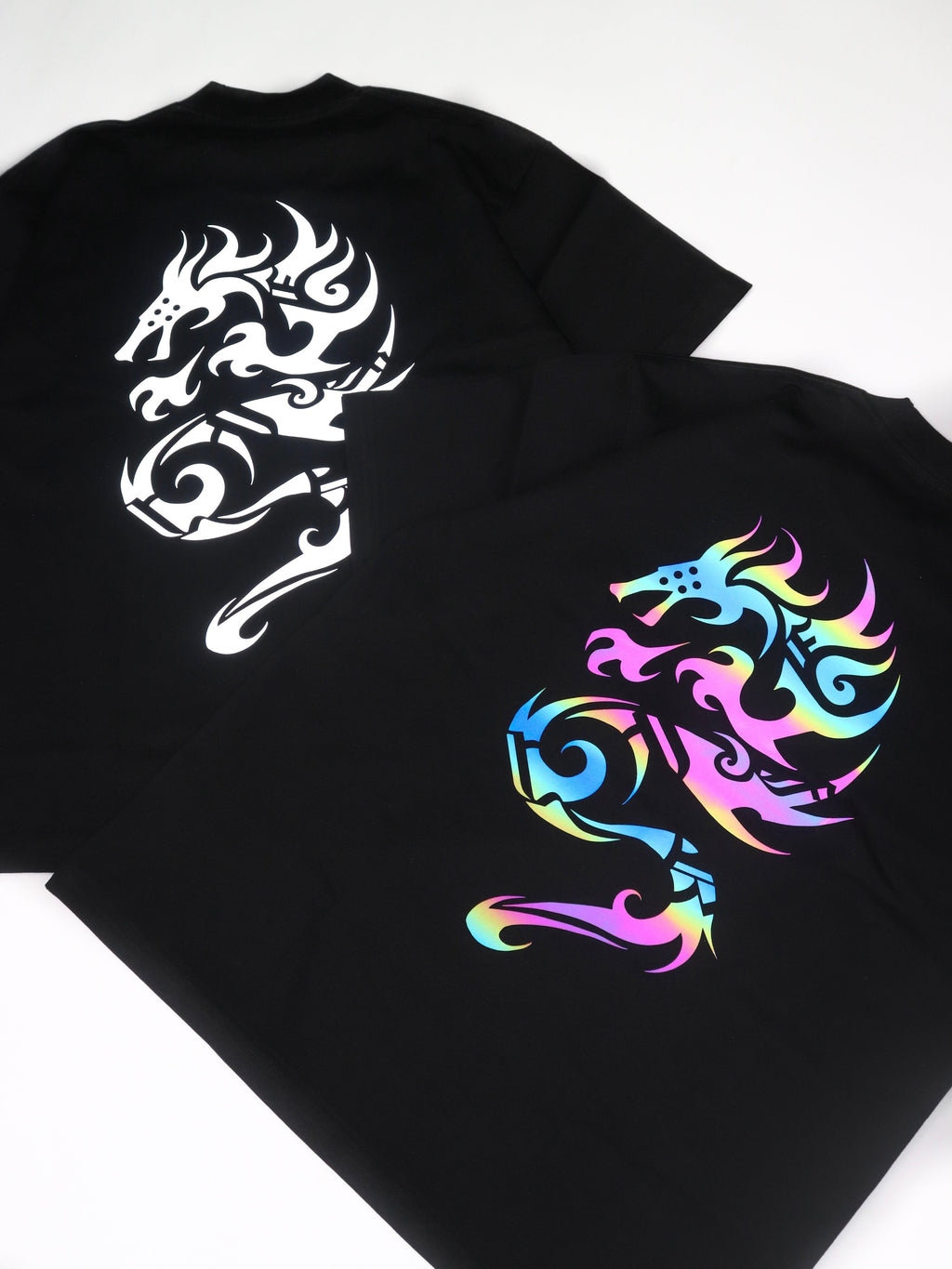 3M Reflective Dragon Aura Tee Black