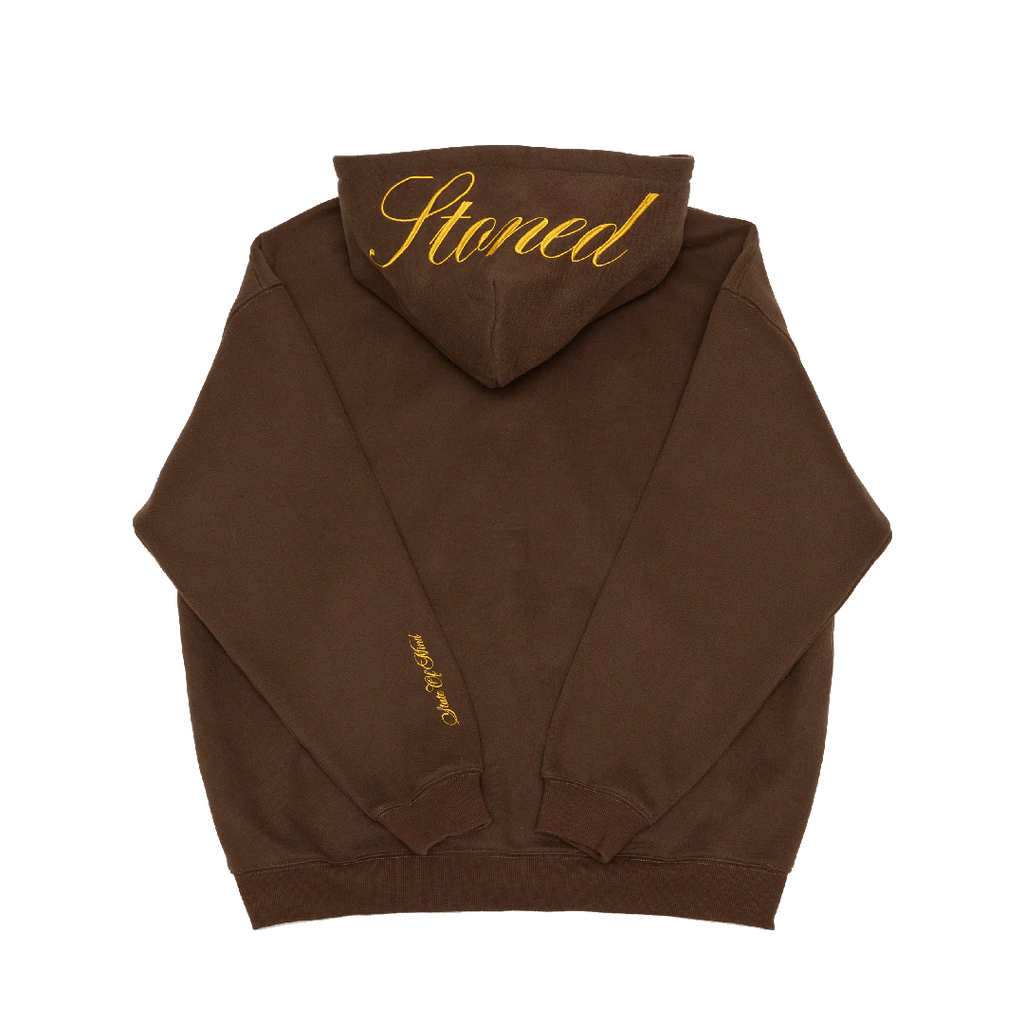 Golden Jade : UIP Zip Up Hoodie Brown