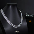 Iced-Out Prong Cuban Link Chain 13mm