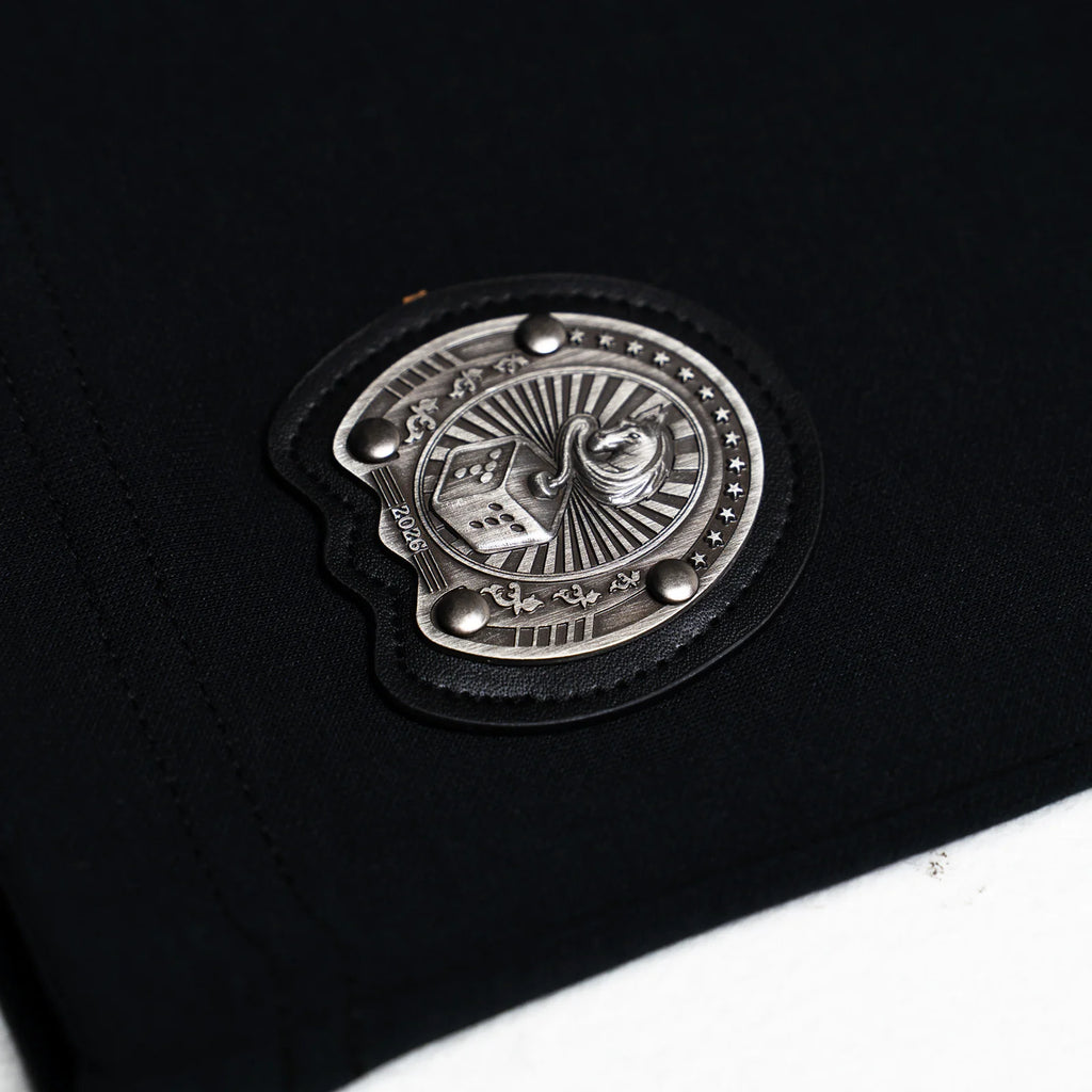 Tibetan Horse Tee (Black on Black)