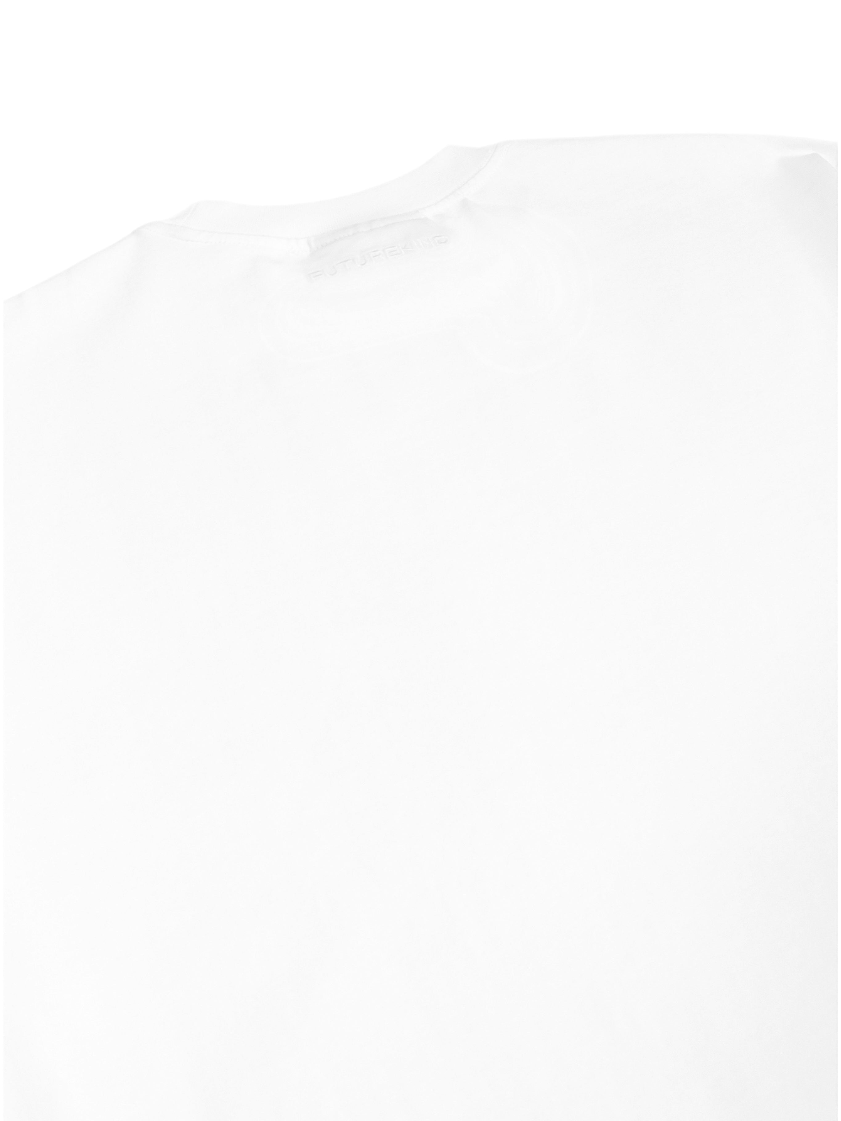 Essential Crop Tee - White