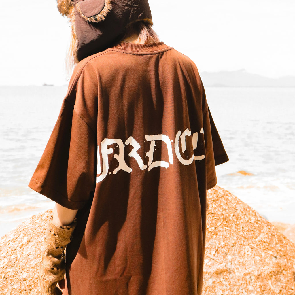 Demons Dust Essential Logo Tee Brown