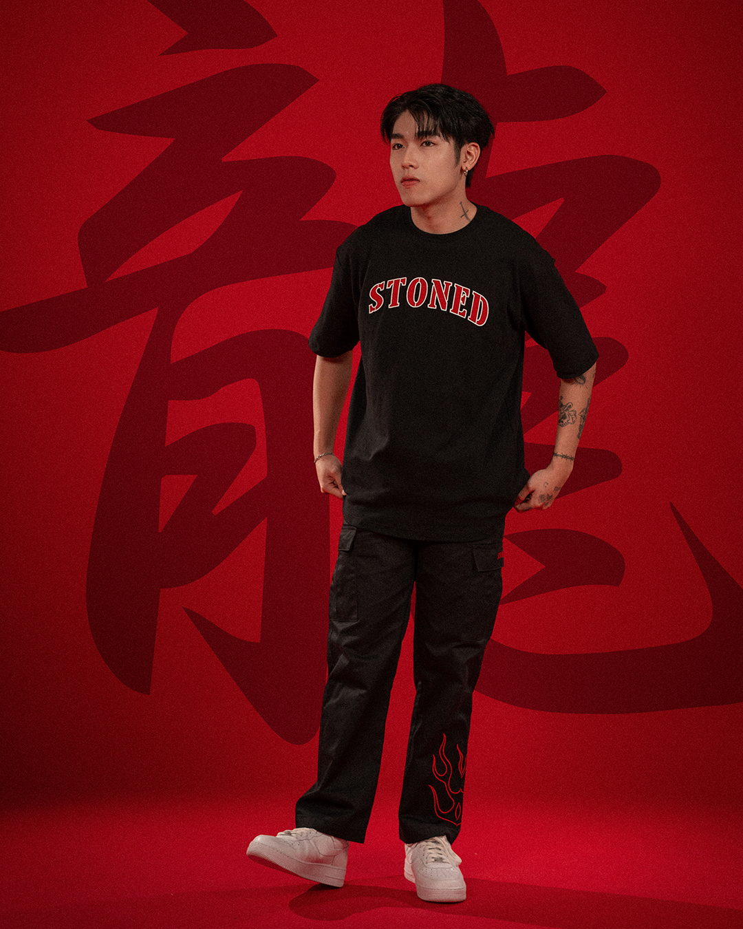 Rising Naga : Descendants Cargo Pants