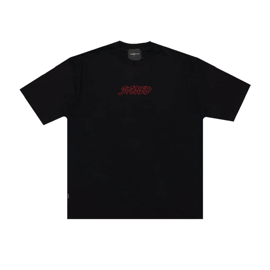 Dark Horse : Twin Horses Tee Black