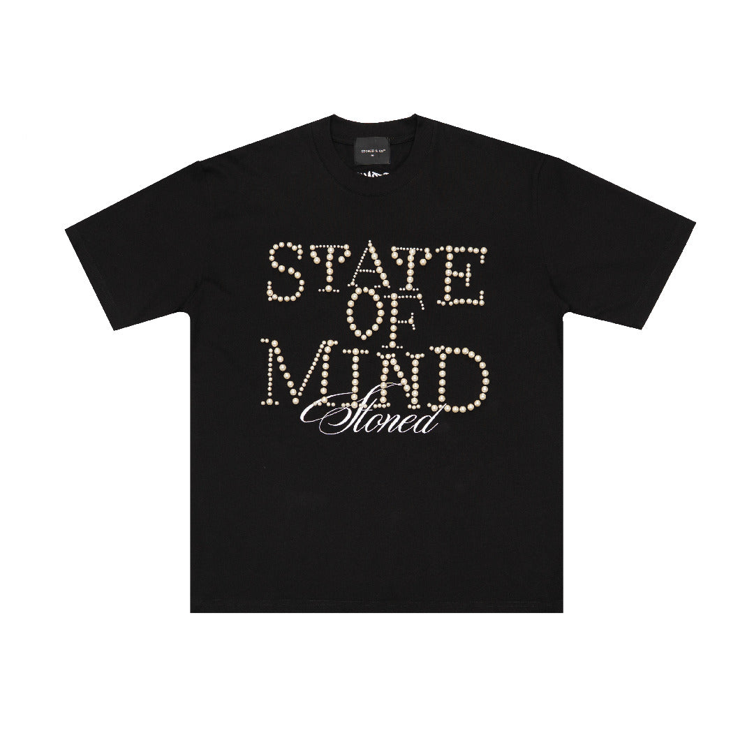 Blessed26 : State Of Mind Tee Black