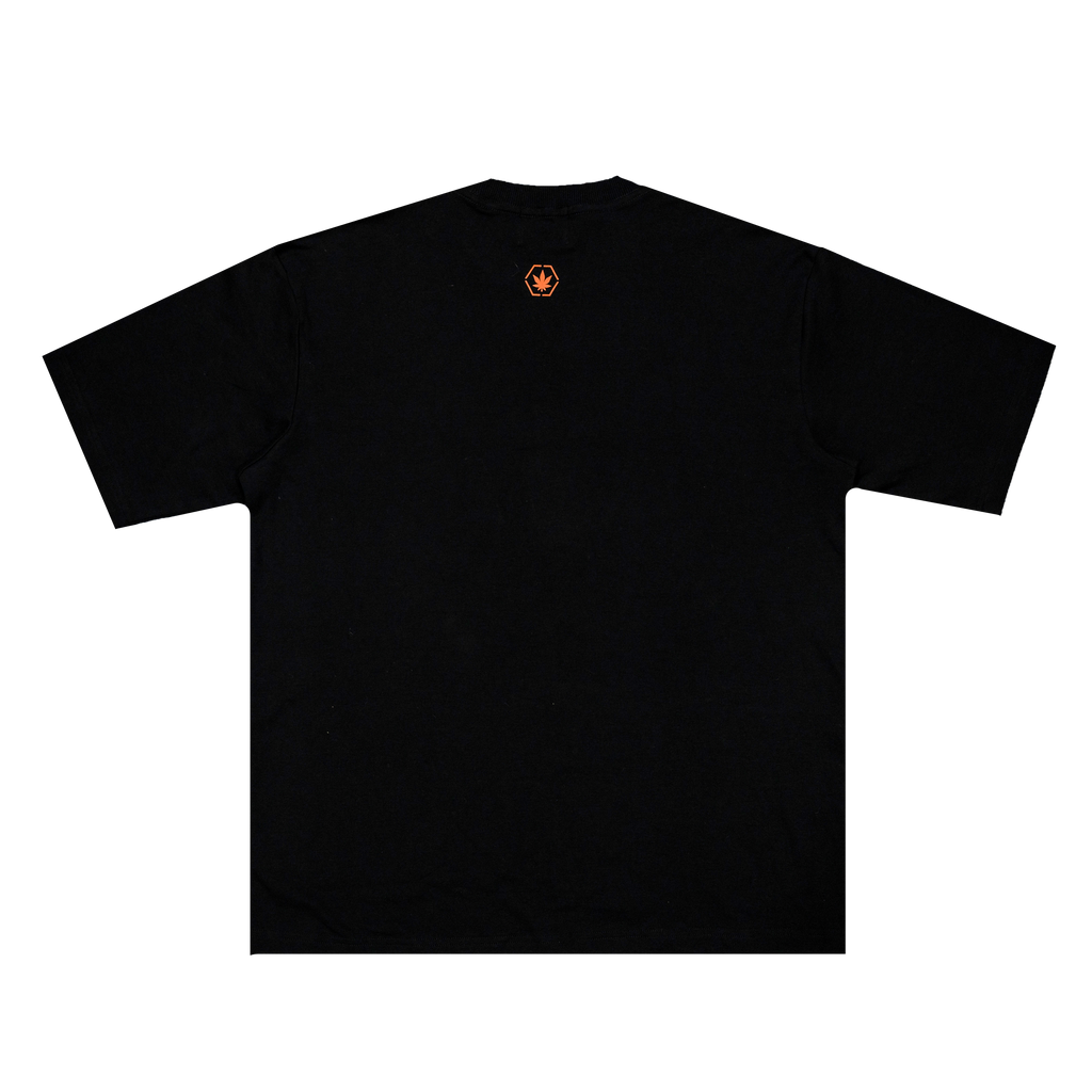 Stoned Retro : Genetic Maple Tee Black