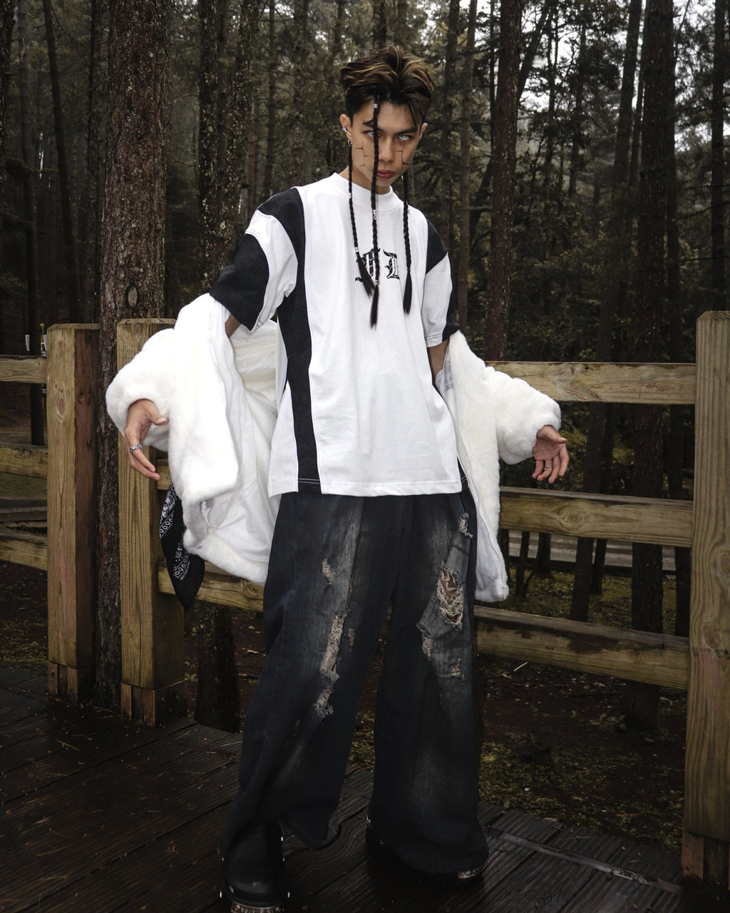 Pro CNS Washed Tee White