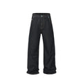 Pony Hair Raw Denim Black