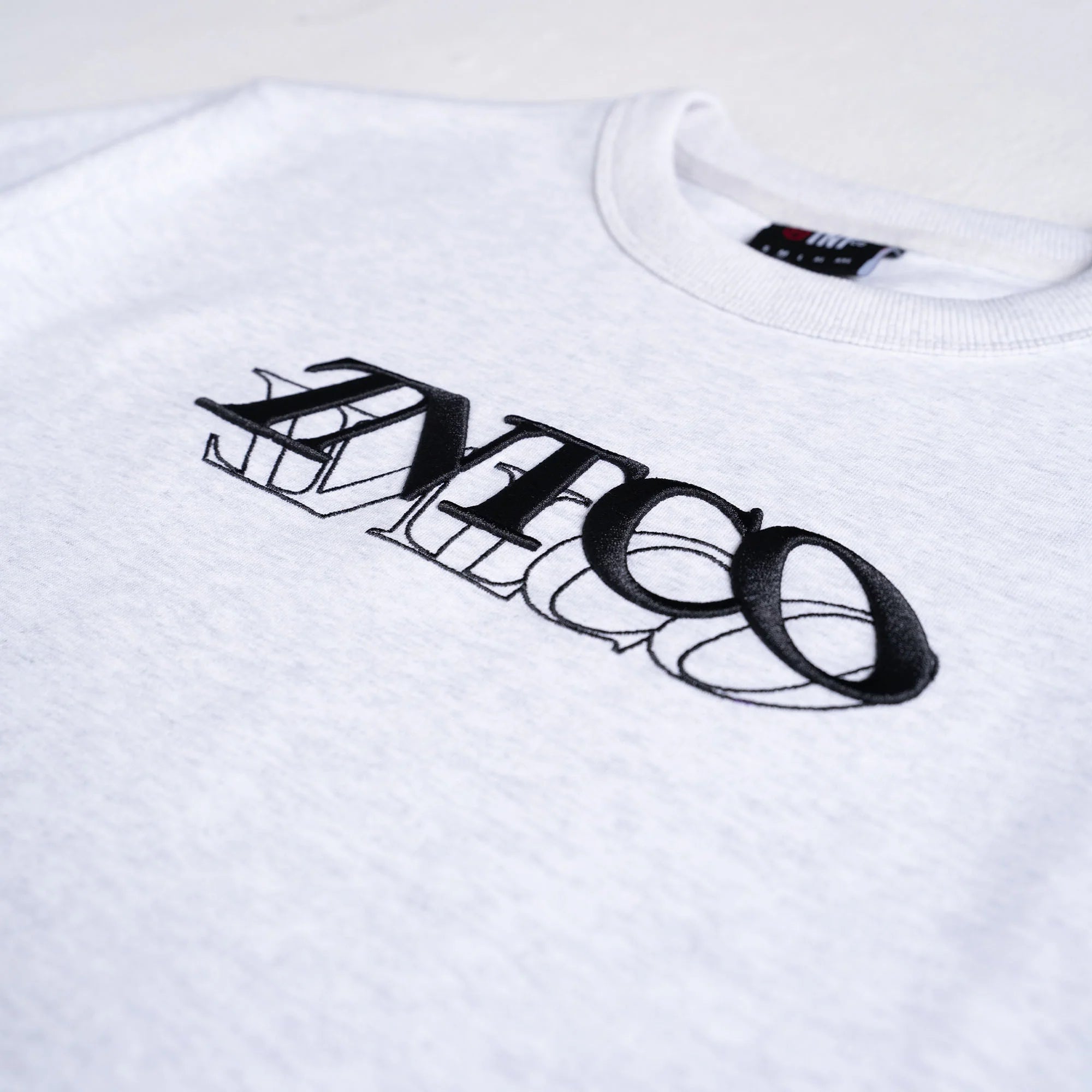 Deception Logo Tee Grey