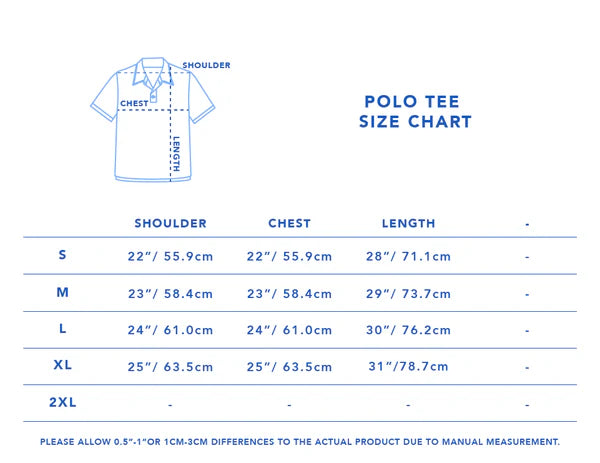 HDHF Patched Polo Tee