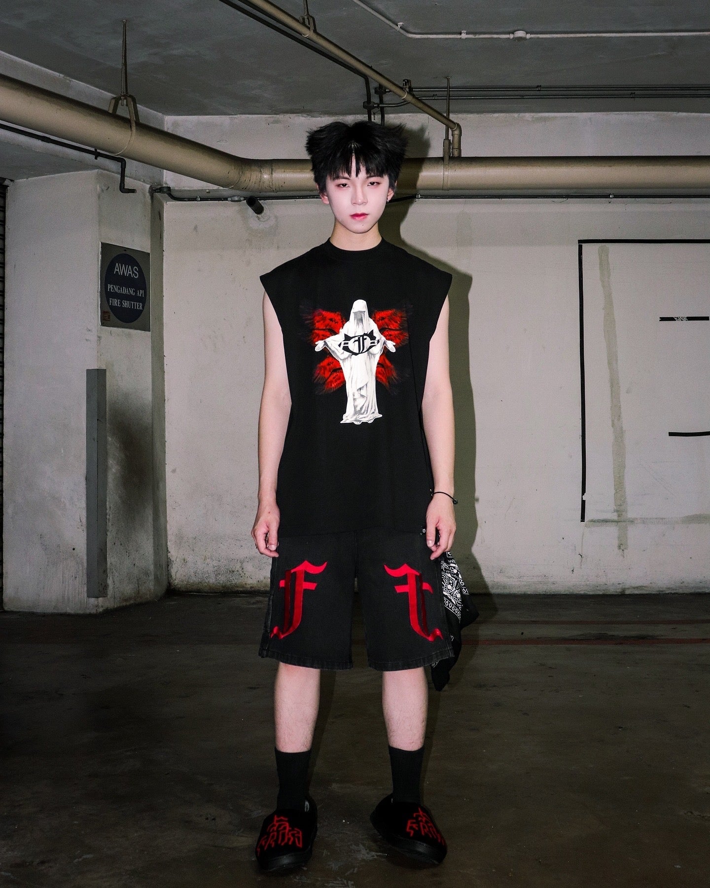 Ninjaz Jorts Black