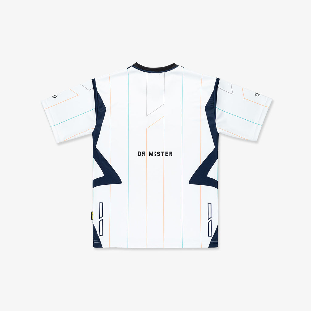 Eclectic Oversized Jersey White