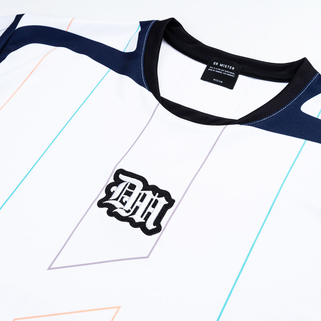 Eclectic Oversized Jersey White