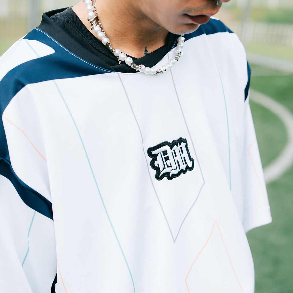 Eclectic Oversized Jersey White