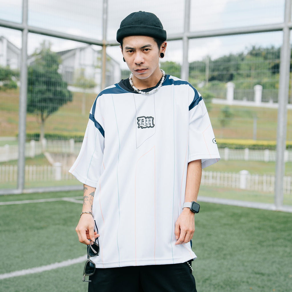 Eclectic Oversized Jersey White