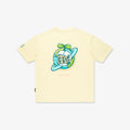 Planet Broad Tee - Cream Yellow