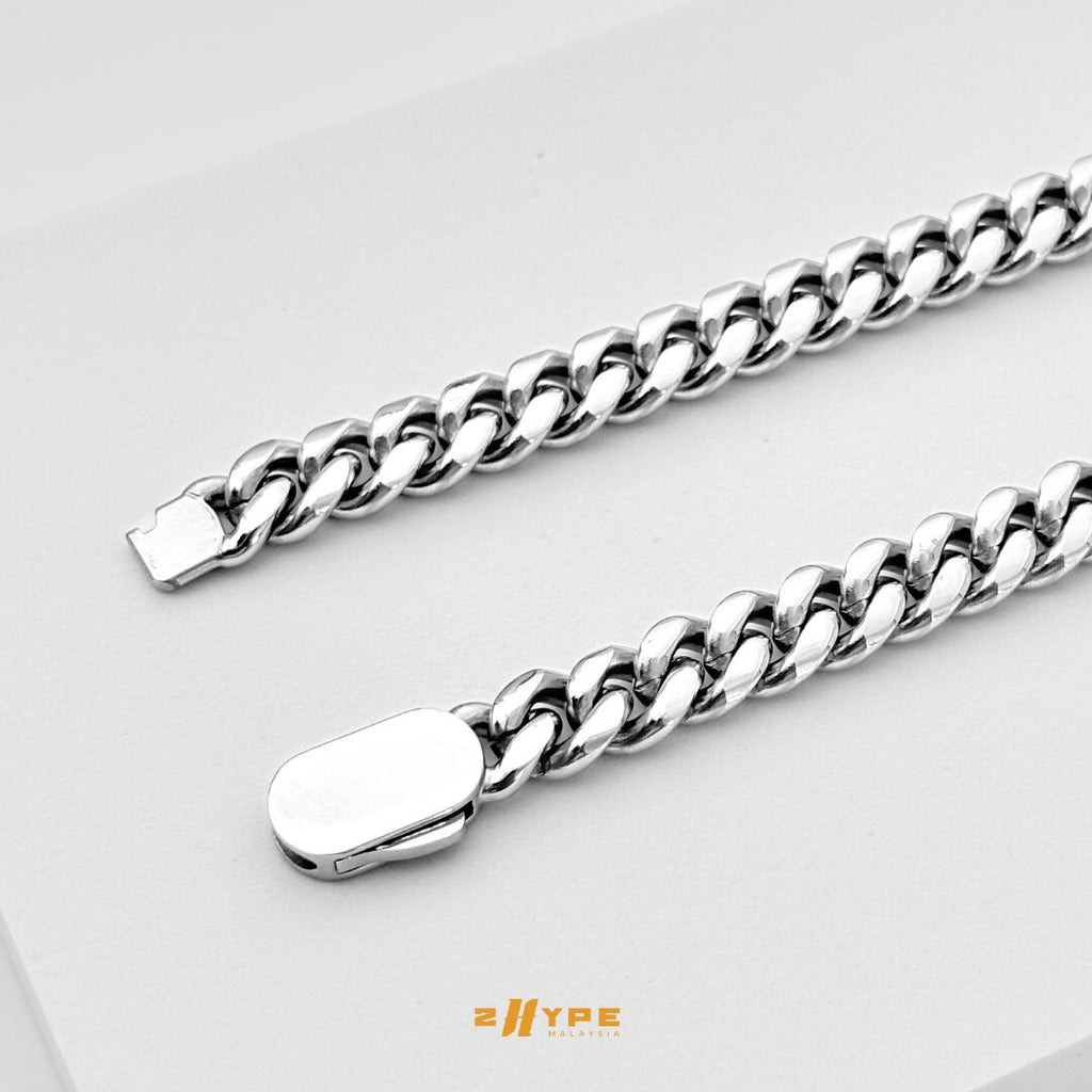 Stainless Steel Miami Cuban Chain 10mm