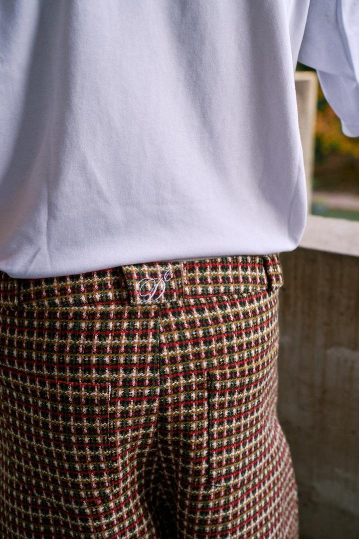 Rimba Curve Pleated Pants