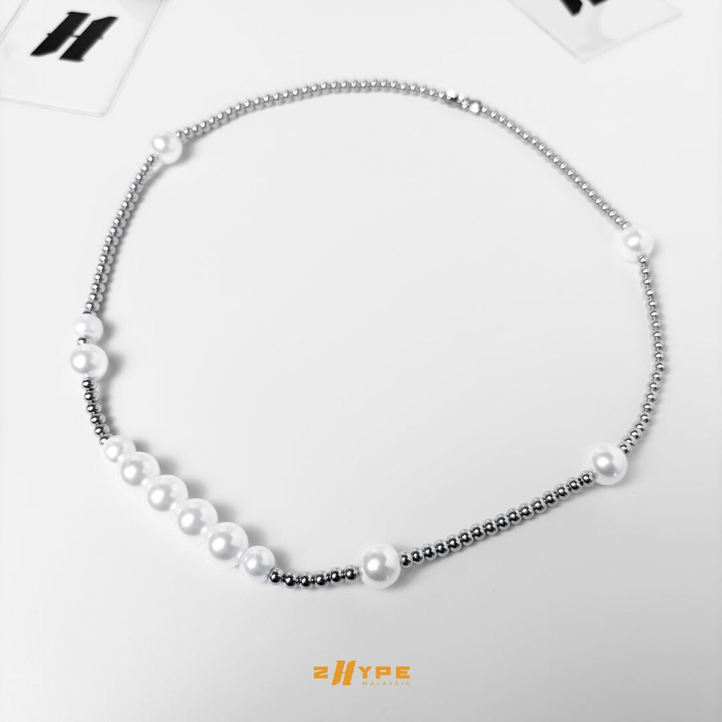 Pearl Beaded Necklace 50cm