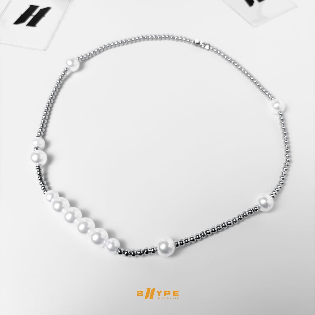 Pearl Beaded Necklace 50cm
