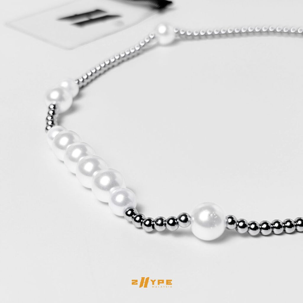 Pearl Beaded Necklace 50cm