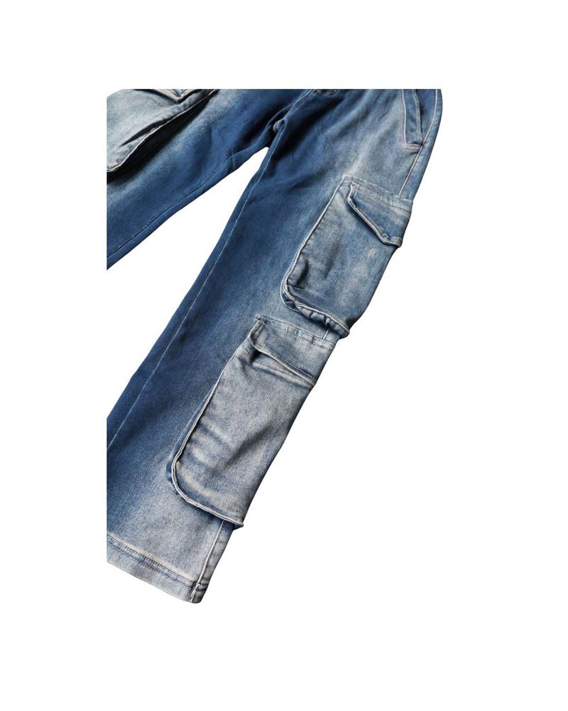 Gradient Cargo Jeans