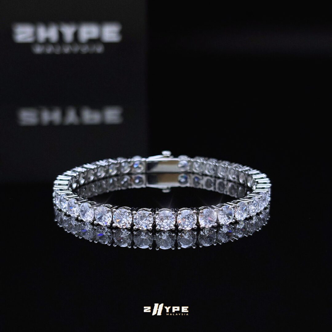 Tennis Bracelet (Silver) 5mm
