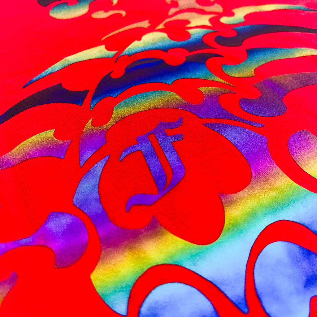 FRDCO X ENDLESS : Reflective Scorpion Tee Red