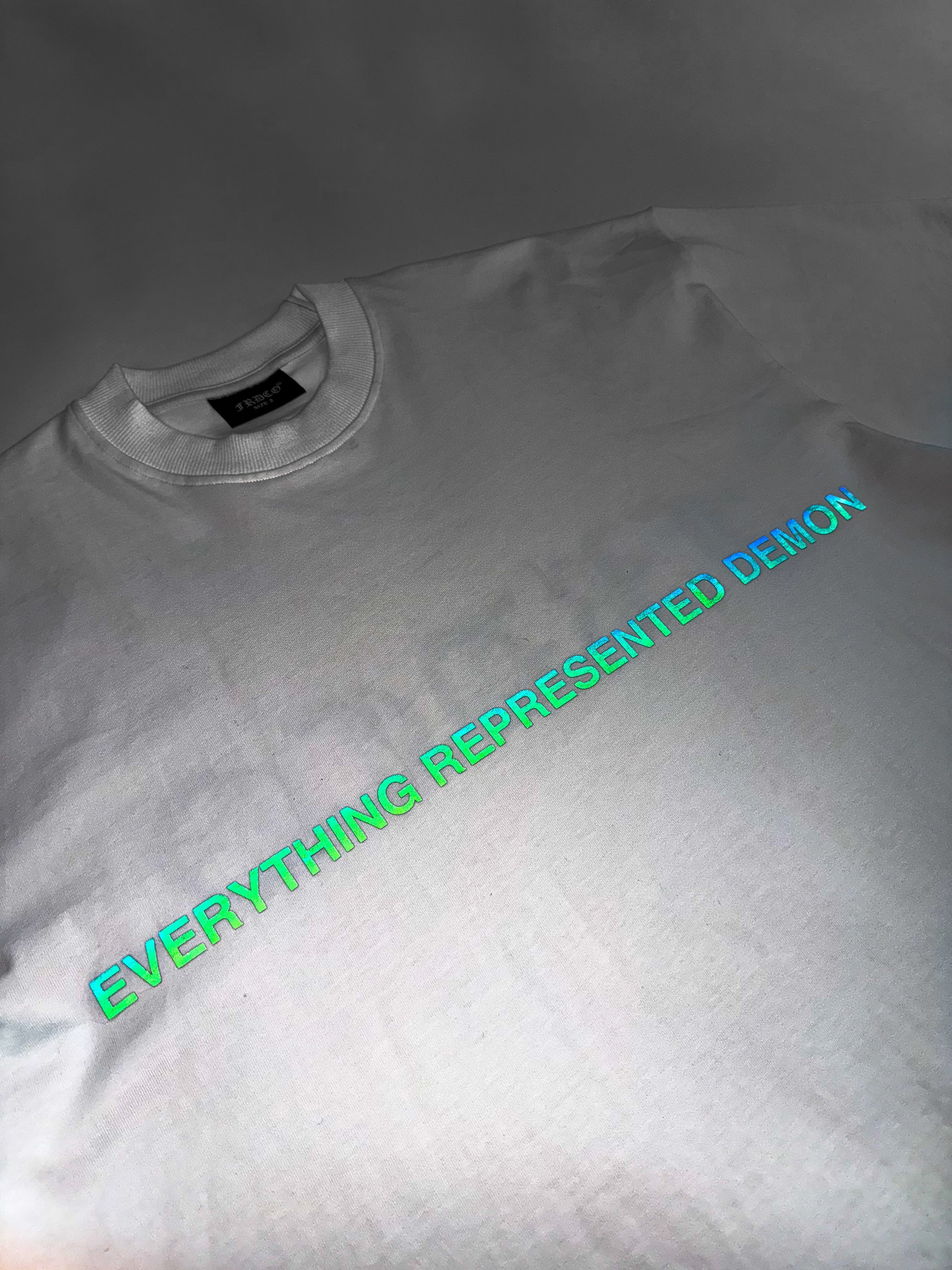SS25 Rainbow Essential Tee White