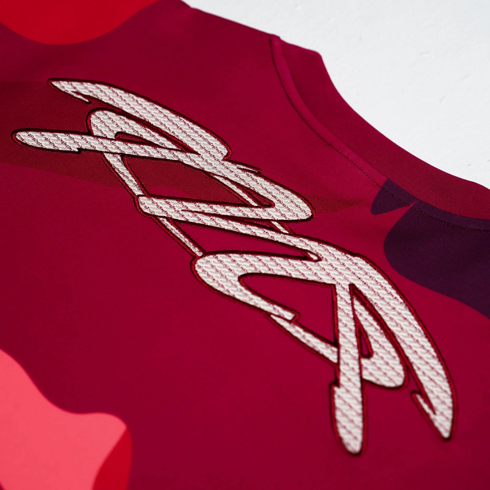 Camo Horse L/S Tee (Red Camouflage)