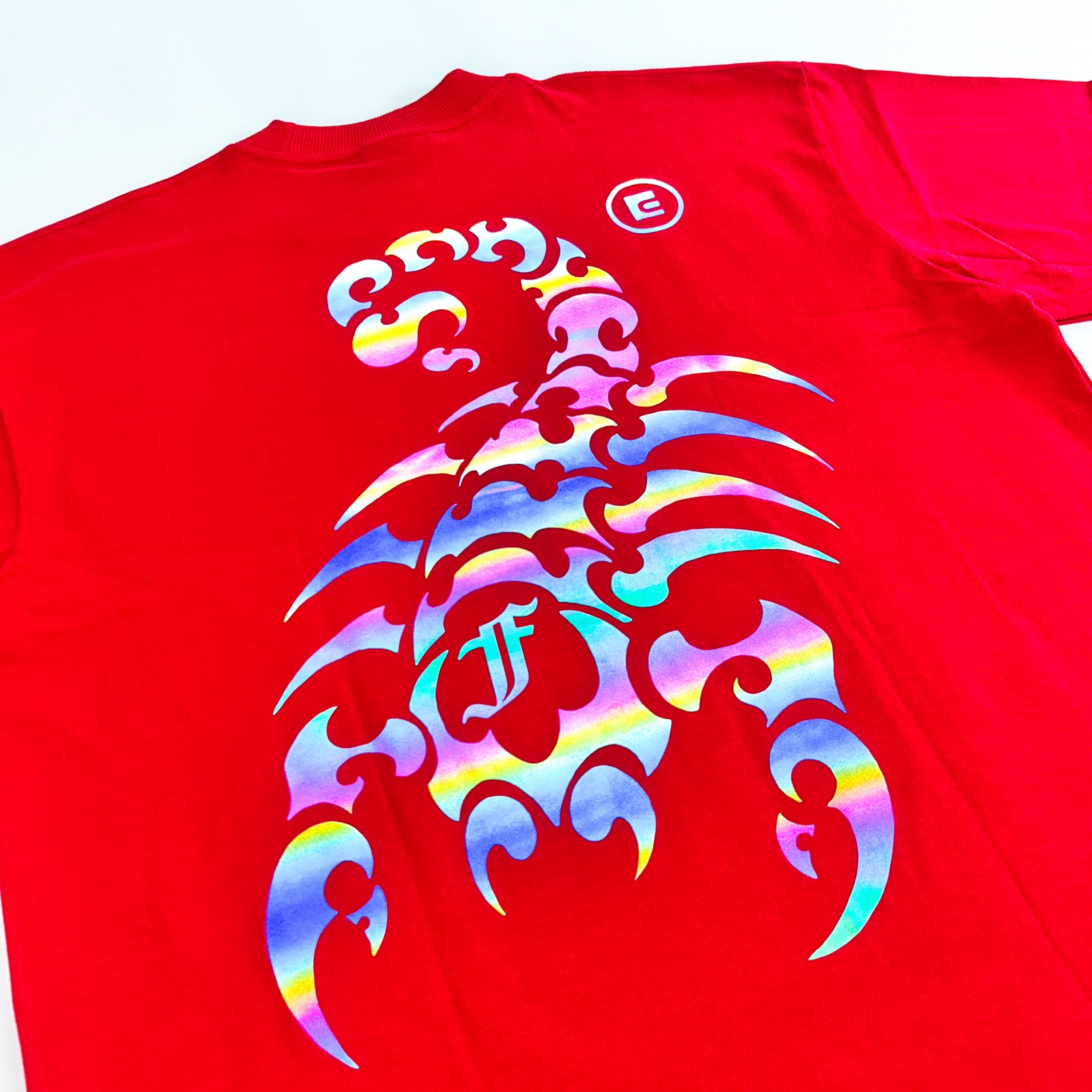 FRDCO X ENDLESS : Reflective Scorpion Tee Red