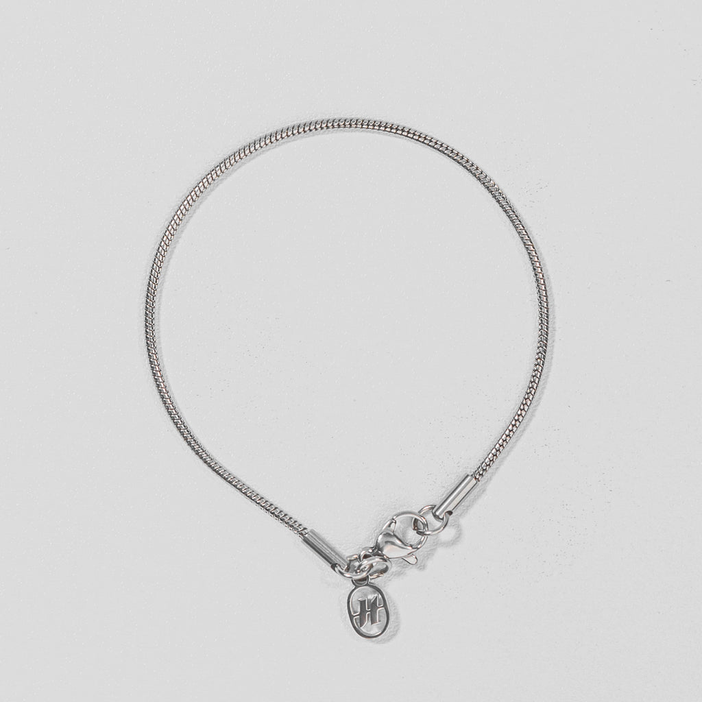 Bone Bracelet (Silver) 2mm