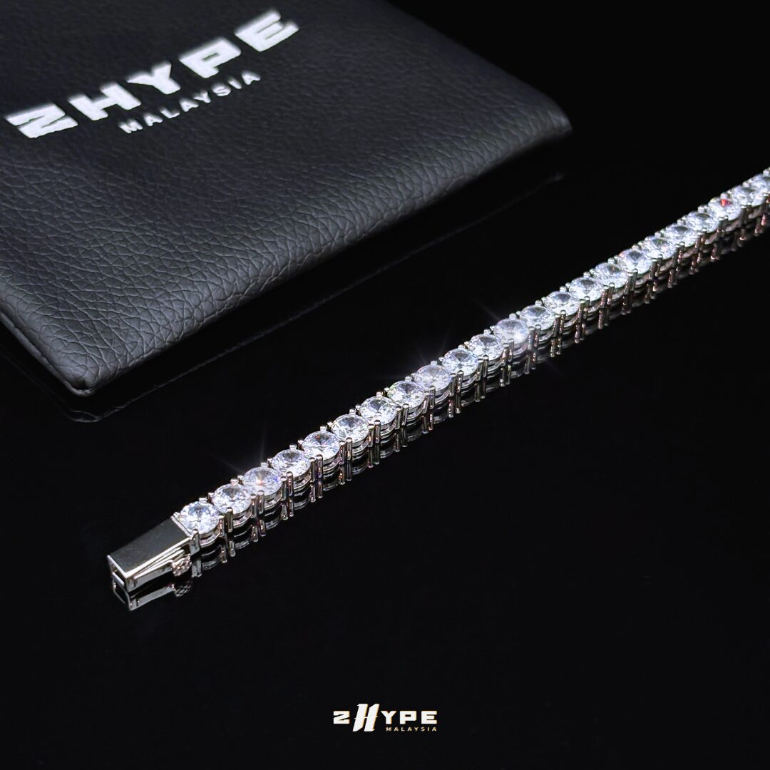Tennis Bracelet (Silver) 5mm