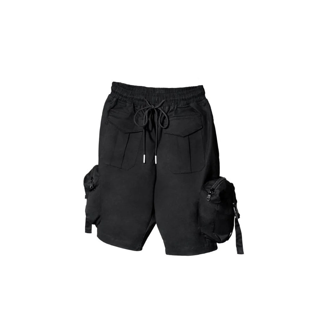 3D Pockets Cargo Short (Black)