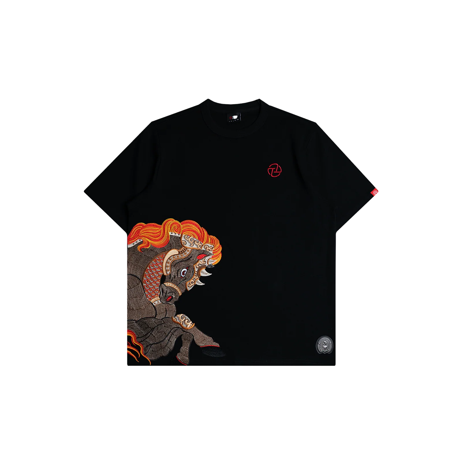 Side Horse Tee (Black)